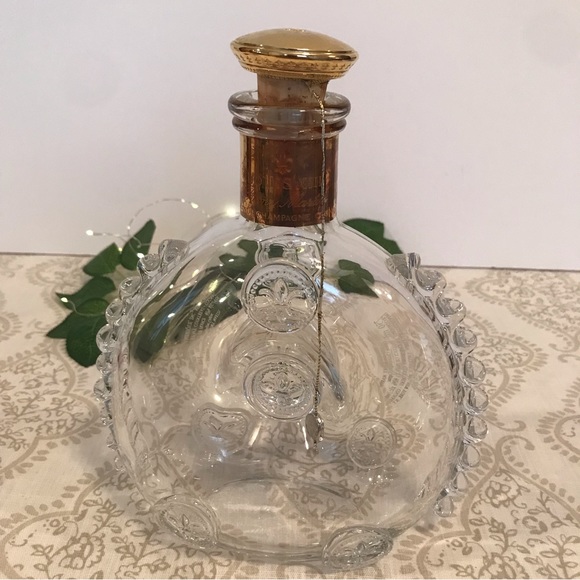 Vintage Remy Martin Louis XIII Cognac Baccarat Crystal Decanter Empty Bottle - Picture 5 of 17